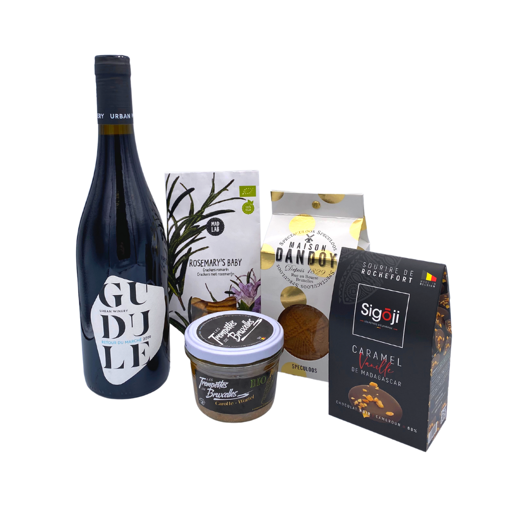 Gourmet Pack "Typically Belgian - Wine".