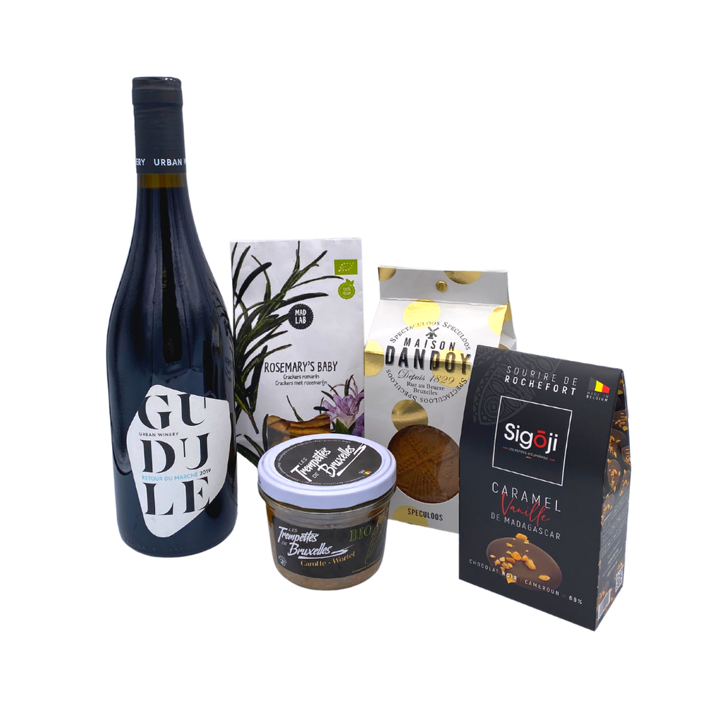 Pack Gourmand "Typiquement Belge - Vin"