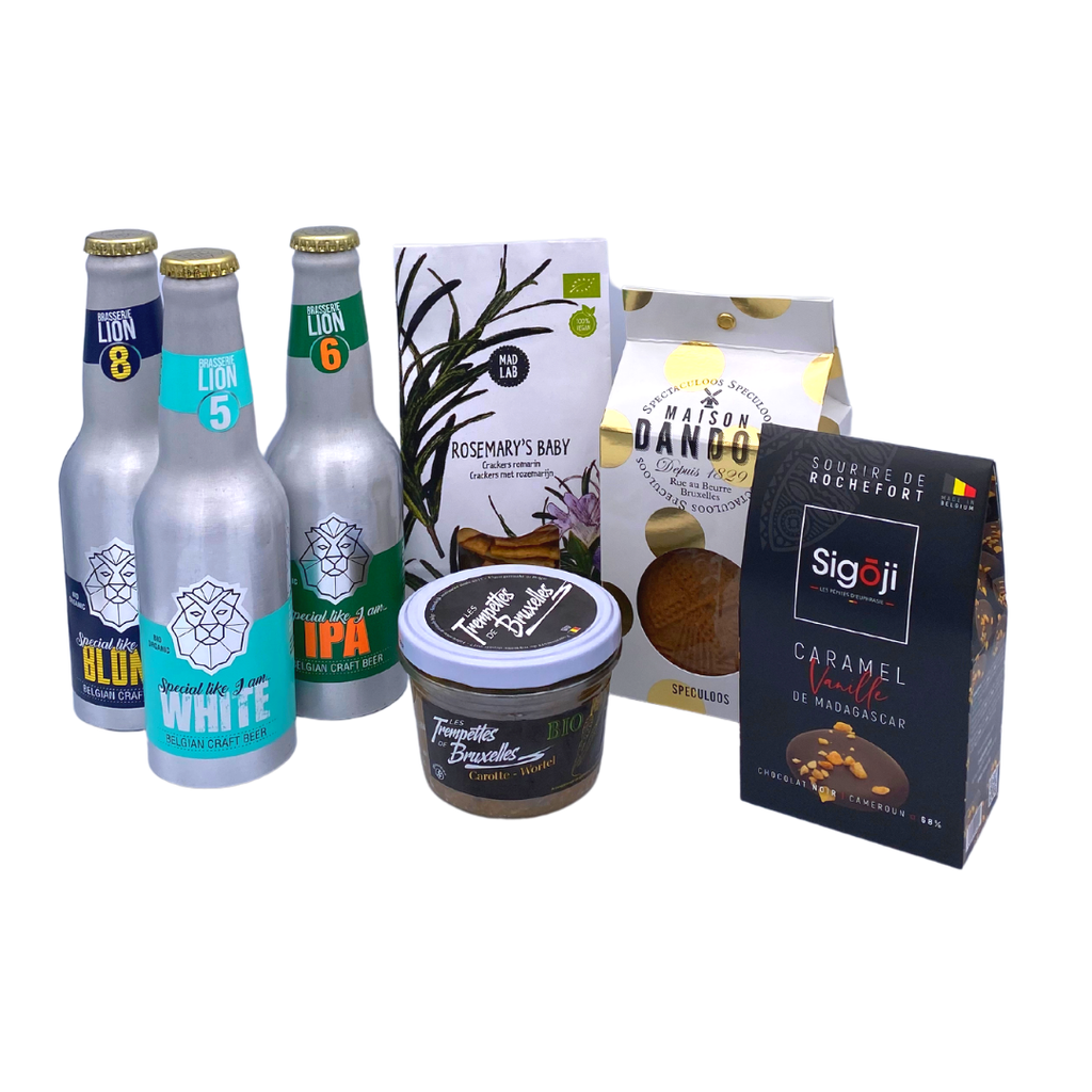 Pack Gourmand "Typiquement Belge - Bière"