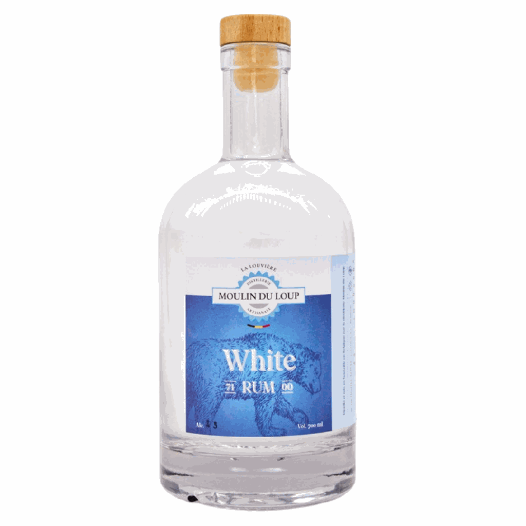 Artisanale Witte Rum  - Moulin du loup