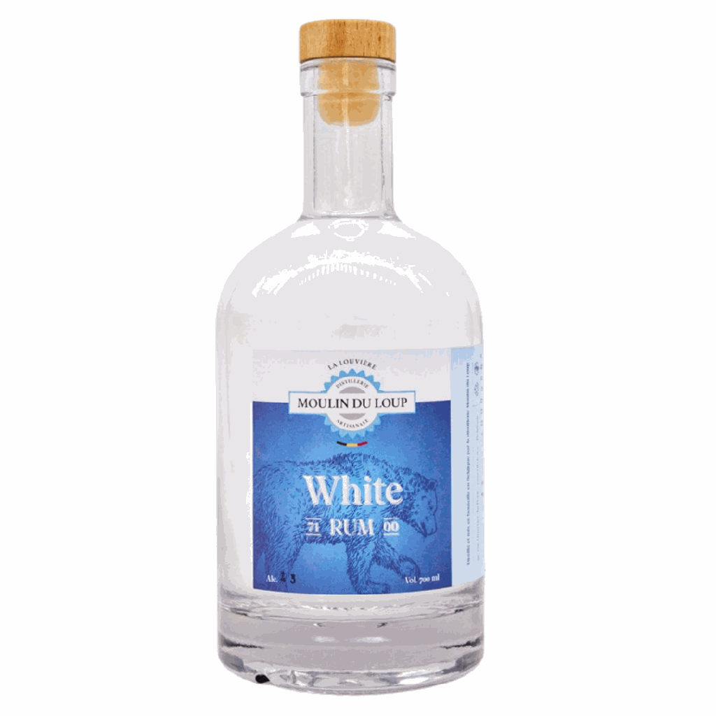 Rhum Blanc artisanal - Moulin du loup