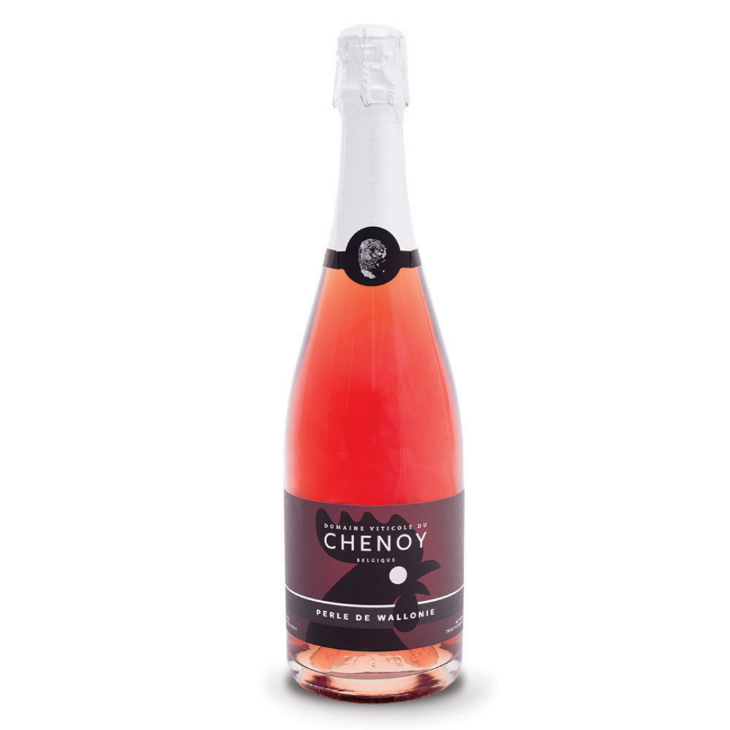 Crémant "Perle de Wallonie Rosé" - Domaine Viticole du Chenoy (Caisse)