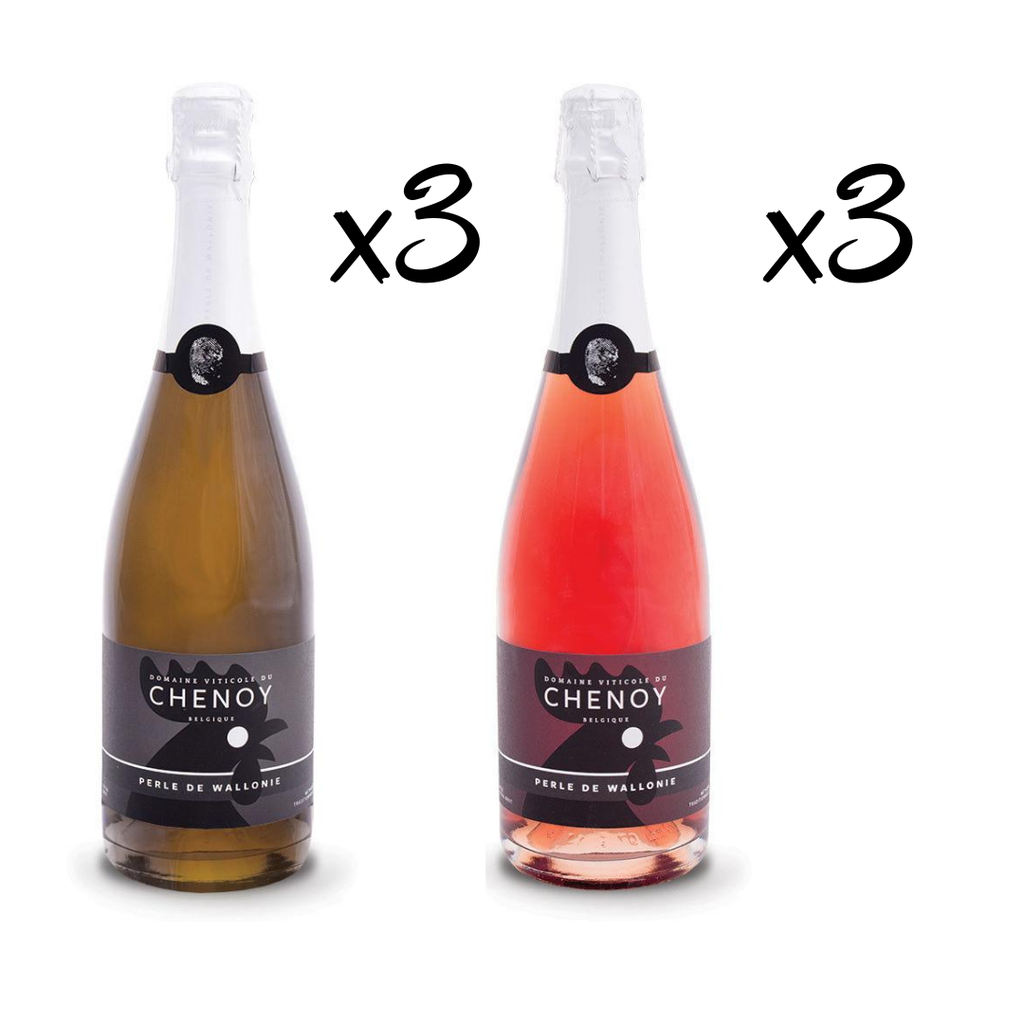 Mixte Crémant Blanc et Rosé - Domaine Viticole du Chenoy (Caisse)