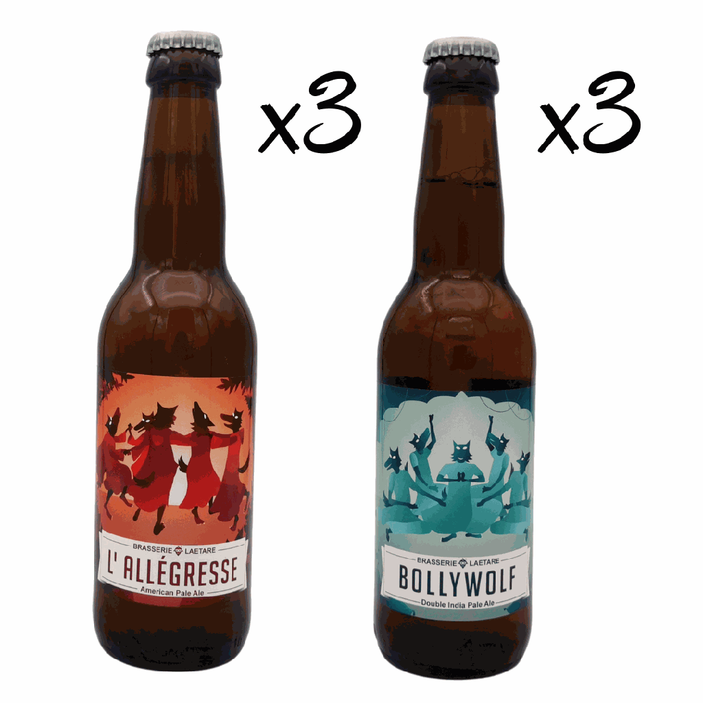 Pack Mixte - Brasserie Laetare