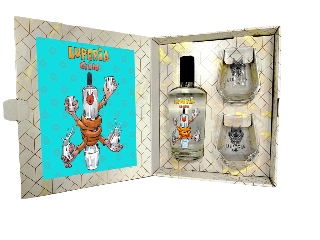 Pack Gin Luperia édition Phil Decressac