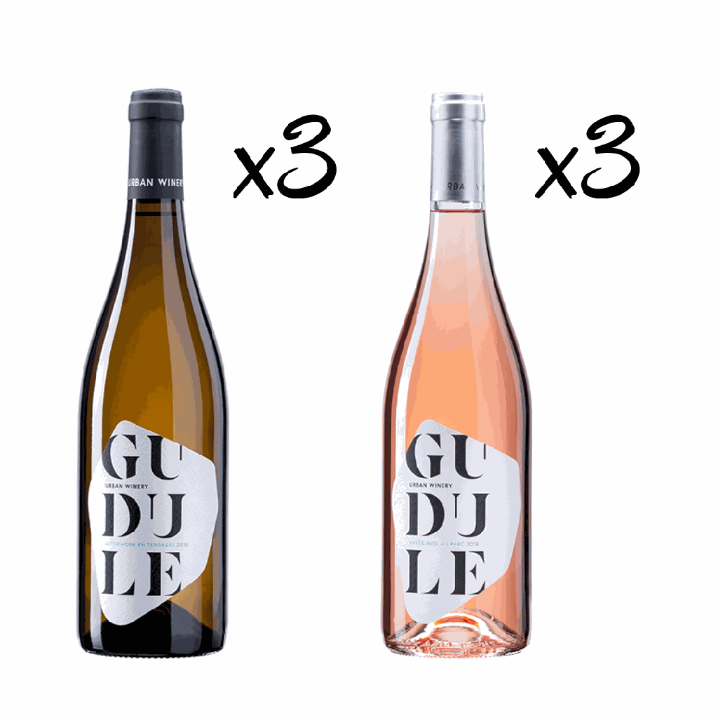 Caisse Mixte Blanc-Rosé Gudule